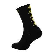 Nogavice Kappa ELENO 3PACK Black/Yellow EUR 39-42
