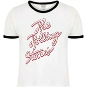 The Rolling Stones Signature Logo (Ringer) White M Majica