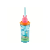 Stor flašica sa 3D figurom 360ml, Peppa Pig