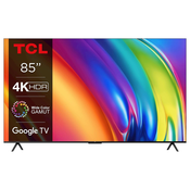 TCL Televizor 85P745 85, 4K, HDR, LED, 144Hz, Google TV, Crni