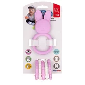 Profibaby Prigriz hišnih ljubljenčkov + oznake silikon/plastik 7-8cm mešanica vrst na kartici 3m+