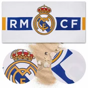 FC Real Madrid Real Madrid HITRO SUŠEČA se brisača za plažo, kopalna brisača za ljubitelja nogometa BOMBAŽNA BRISAČA ZA PLAŽO 70x140cm
