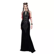 Ženska obleka DEVIL FASHION - Punk Velvet Snake - SKT238