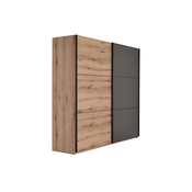 Matis Americki plakar, 229x64x221.5cm, Artisan-sivi