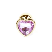 Gardj Europe Plug-Jewellery Gold Srce PLUG- Rose