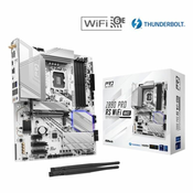 ASRock Z890 Pro RS WIFI White ATX motherboard Intel Xe/TB4/HDMI/DP