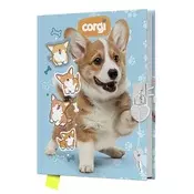 Knjiga uspomena JUNIOR Corgi lock DBL36-2509