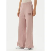 EA7 Emporio Armani Spodnji del trenirke 7W000179 AF12473 U4079 Roza Wide Leg