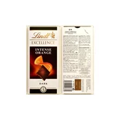 LINDT Excellence Orange intenzivna pomarančna temna čokolada 100 g
