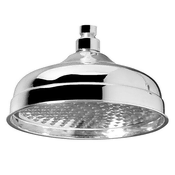 SAPHO Retro Stenska Glava za Tuš ANTEA, 200mm, Krom, Medenina