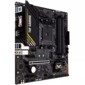 ASUS TUF GAMING A520M-PLUS II AM4 mATX osnovna plošča - AMD A520, 4xDDR4, 1xM.2, 4xSATA, 1Gb LAN, 1xD-SUB, 1xDP, 1xHDMI, Aura Gen 2 - 90MB17G0-M0EAY0