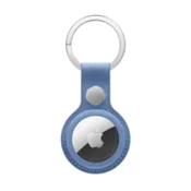 AirTag FineWoven Key Ring - Wildflower Blue
