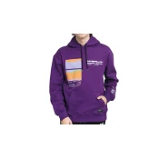 Caterpillar Fashion Pocket Hoodie Purple
