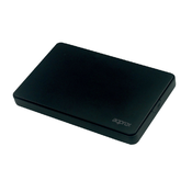 APPROX 2,5 - USB2.0, SATA, 9.5mm high HDD compatibility, black Dom