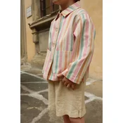 Konges Slojd kratke hlače otroške lanene FRANZEN LINEN SHORTS
