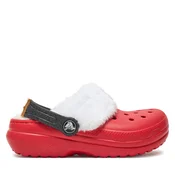 Crocs Otroški natikači CLASSIC LINED SANTA CLOG