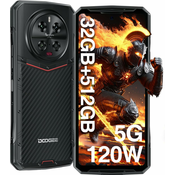 DOOGEE pametni telefon DK10 32GB/512GB, Kevlar Black