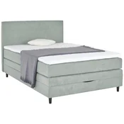 Boxspring Krevet Kleopatra 140/200 cm , svetlosiva
