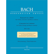 BACH J.S.:KONZERT IN A MOLL BWV1041 VIOLIN AND PIANO