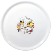 Duralex TRADICIONALNI KROŽNIK ZA PICO IZ BELEGA PORCELANA, PREMERA 31 CM, KOMPLET 6 KOSOV