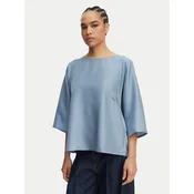 Weekend Max Mara Bluza Fastoso 2615941032 Modra Relaxed Fit