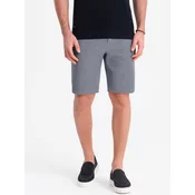 OMBRE Moške kratke hlače V1 OM-SRCS-0127 temno modra MDN124780 XXL
