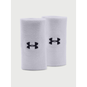 Under Armour UA 6 PERFORMANCE WRISTBAND, teniški znojnik, bela