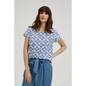 Marisse Womens Blouse L-Ts-4372 White