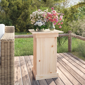 Vidaxl vidaXL Stojalo za rože 40x40x60 cm masivni borov les