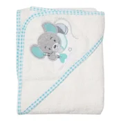 Peškir sa kapuljacom za bebe 100x100