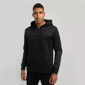 STRIX Jopa s kapuco Essential Zip Up Black