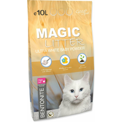 Magic Litter Bentonite Ultra otroški puder 10 l