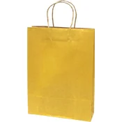 VREČKA DARILNA 26*35*8CM EKO RUMENA