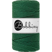 Bobbiny 3PLY Macrame Rope 3 mm Pine Green Vrvica