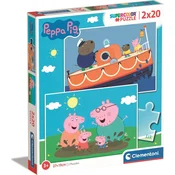 Clementoni Pepin Pig Puzzle 2x20 kosov