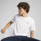 Mens Puma Graphics 3 Circles T-Shirt, White, Size XL, Clothing