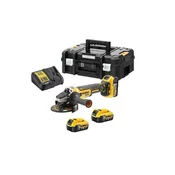 DEWALT Akumulatorska ugaona brusilica 2x5 Ah DCG405P2 T-STAK kofer