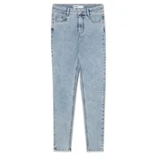 Cropp - Skinny farmerke ispranog izgleda - svetlo plava