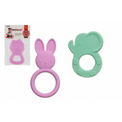 Profibaby Silikonska igrača za grizenje živali 10-13,5 cm v vrečki 11x20 cm 0m+
