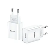 USAMS USAMS POLNILEC 1XUSB ZA SVETLO HITRO POLNJENJE ZA IPHONE 11 12 13 14 2.1A