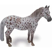 COLLECTA . Britanska lisasta poni kobila. Kostanjeva barva.