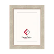 Drewniana ramka Gina 15x20 srebrny
