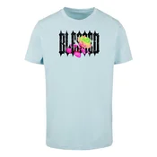 Mens T-shirt Blessed Rose blue