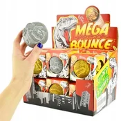 shumee Dino žoga 8 cm - visoka odbojnost - mešanica barv