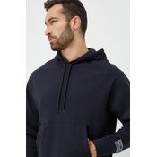 Bluza Under Armour moška, črna barva, s kapuco