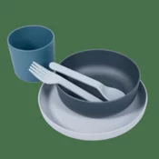 Bo Jungle jedilni set CPLA 5ks Blue
