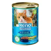 Reno Hrana za mačke, Ribilji, 415 g