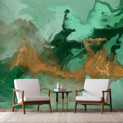 Samoljepljiva foto tapeta - Malachite Play 245x175