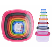 EXCELLENT Posuda za hranu set posuda za hranu KO-911000160 COLORS, 7 komada