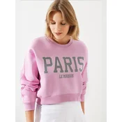 Bianco Lucci Majica Sweatshirts svetlo roza
